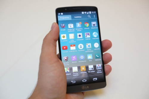 MTTC pataisė LG G3 telefoną – įdėjo prastesnių parametrų dalis