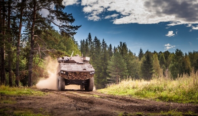 „Patria AMV“ pasiruošusi bandymams „Patria AMV“ pasiruošusi bandymams