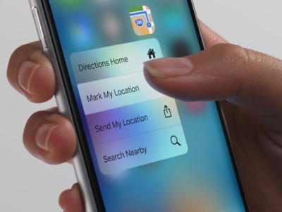 25 proc. telefonų 2016 m. turės „Force Touch“ tipo ekraną 25 proc. telefonų 2016 m. turės „Force Touch“ tipo ekraną