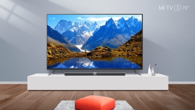 „Xiaomi“ pristatė išmaniojo televizoriaus „Mi TV 3“ 70 colių versiją „Xiaomi“ pristatė išmaniojo televizoriaus „Mi TV 3“ 70 colių versiją