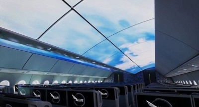 Naujuose „Boeing“ lėktuvuose keleiviai pasijus tarsi debesyse Naujuose „Boeing“ lėktuvuose keleiviai pasijus tarsi debesyse