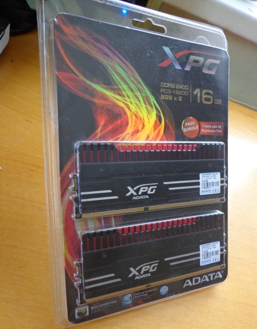 „AData XPG v3 16 GB 2400 MHz“ atminties apžvalga