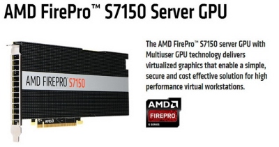 AMD pristatė naujas vaizdo plokštes „FirePro S7150“ ir „S7150 X2“