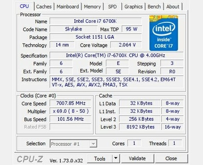 Įspūdingas rekordas: „Intel Skylake“ serijos centrinio procesoriaus taktinį dažnį pavyko pakelti iki 7 GHz!