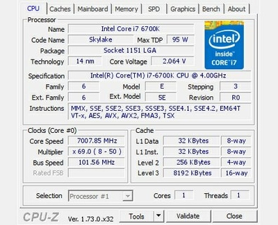 Įspūdingas rekordas: „Intel Skylake“ serijos centrinio procesoriaus taktinį dažnį pavyko pakelti iki 7 GHz! Įspūdingas rekordas: „Intel Skylake“ serijos centrinio procesoriaus taktinį dažnį pavyko pakelti iki 7 GHz!