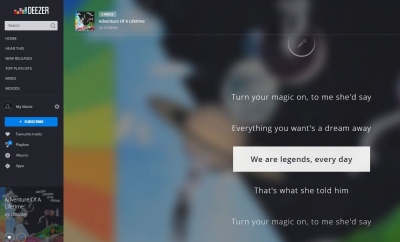 Naujas nemokamas turinys „Deezer“: dainas papildys jų tekstai Naujas nemokamas turinys „Deezer“: dainas papildys jų tekstai