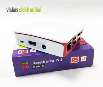 „Raspberry Pi“ dėklas dovanų perkant naująjį „Raspberry Pi 3“ modelį