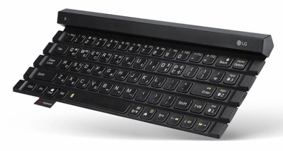 Pristatyta susukamos klaviatūros nauja versija – „LG Rolly Keyboard 2“ Pristatyta susukamos klaviatūros nauja versija – „LG Rolly Keyboard 2“