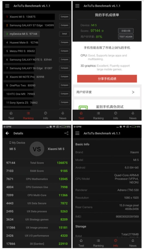 Kinų flagmano „Xiaomi Mi5“ apžvalga