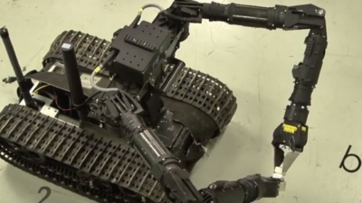 Robotas, kuris padės išsaugoti karių gyvybes