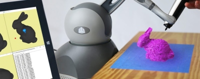 Robotinė ranka padės spausdinti 3D metodu Robotinė ranka padės spausdinti 3D metodu