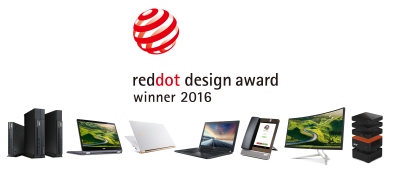 „Acer“ laimi septynis 2016 m. „Red Dot Product Design Awards“ apdovanojimus „Acer“ laimi septynis 2016 m. „Red Dot Product Design Awards“ apdovanojimus