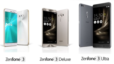 „ASUS Zenfone 3“ serijos išmaniųjų telefonų anonsas