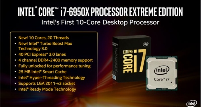 „Intel“ pristatė „Core i7 Broadwell-E“ procesorius „Intel“ pristatė „Core i7 Broadwell-E“ procesorius