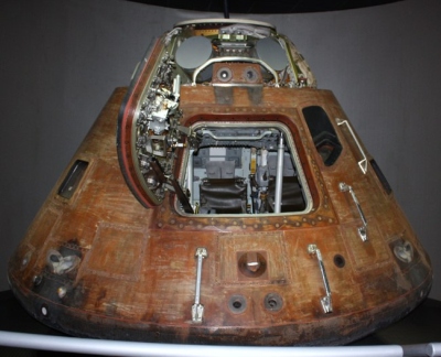 Jau galima virtualiai aplankyti originalų „Apollo 11“ modulio vidų