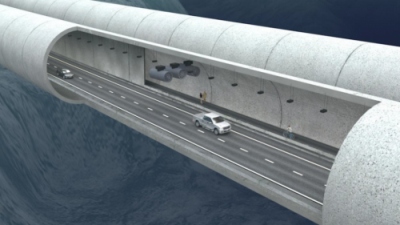 Norvegija žada pastatyti pirmąjį pasaulyje povandeninį tunelį
