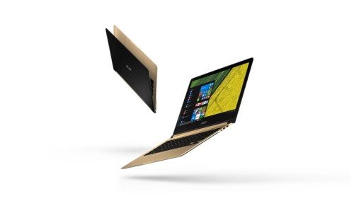 „Acer“ pristato pasaulyje ploniausią nešiojamąjį kompiuterį – elegantiškąjį „Swift 7“