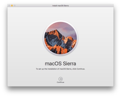 Kaip „macOS Sierra“ įdiegti švariai