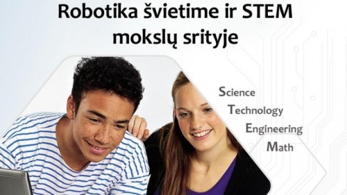 Lietuvoje sukurta robotikos technologijomis grįsta mokymosi metodika