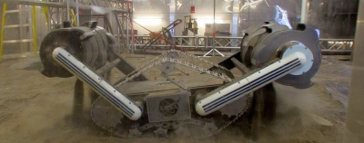 NASA pademonstravo robotą-marsaeigį RASSOR , 5 kartus greitesnį už „Curiosity“ NASA pademonstravo robotą-marsaeigį RASSOR , 5 kartus greitesnį už „Curiosity“