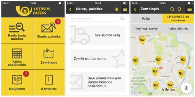Paštas keliasi ir į išmaniuosius „iPhone“ telefonus Paštas keliasi ir į išmaniuosius „iPhone“ telefonus
