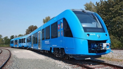 Vokietijos traukiniai bus varomi vandeniliu Vokietijos traukiniai bus varomi vandeniliu