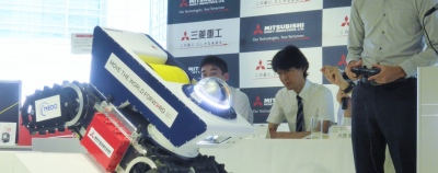 „Mitsubishi Sakura 2“ – robotas dirbs pavojingose sprogimams vietose