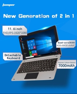 Ypač mobilus visavertis „2-in-1“ kompiuteris „Jumper EZpad 6“ už išmaniojo telefono kainą