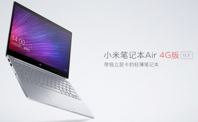 Pristatytos „Xiaomi Mi Notebook Air“ versijos su 4G moduliais