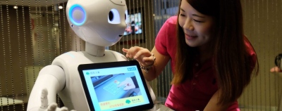 „Pepper“ robotai Taivane įžengė į darbo rinką
