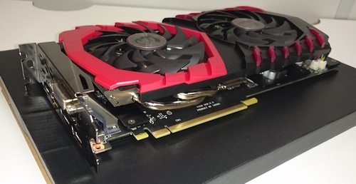 Greitas žvilgsnis į „MSI GTX 1060 GamingX“ vaizdo plokštę