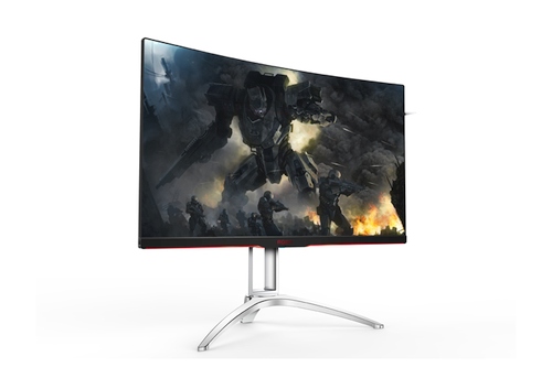 Du nauji AOC AGON žaidimų monitoriai: „berėmis“ dizainas ir 1800 mm išlinkis