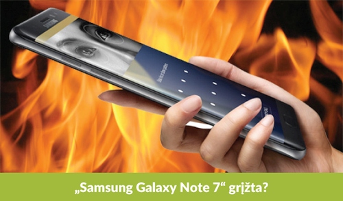 Prisikėlimas iš pelenų: „Samsung Galaxy Note 7“ grįžta į rinką?