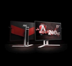 Jau galima įsigyti AOC AGON (240 Hz) žaidimų monitorių Jau galima įsigyti AOC AGON (240 Hz) žaidimų monitorių