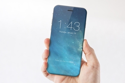 „iPhone 8“ gaus 5,8 colių OLED ekraną?