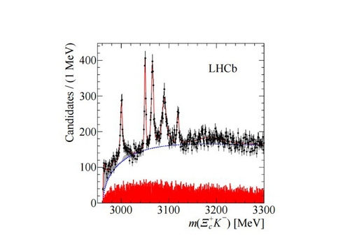 LHC iš karto atrastos penkios naujos būsenos