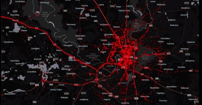 Vilniui geriau organizuoti eismą padės „Tele2“ išmaniojo miesto sistema