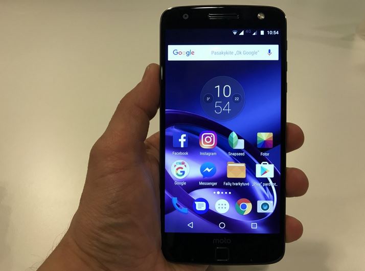 „Motorola Moto Z“ apžvalga: telefonas transformeris