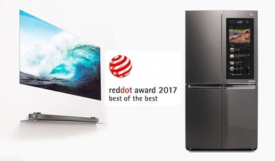LG pelnė geriausią metų „Red Dot“ apdovanojimą