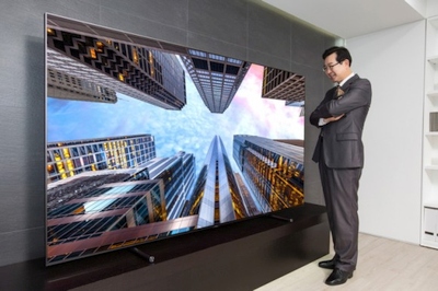 „Samsung“ išleido 88 colių QLED televizorių už 20 tūkstančių dolerių
