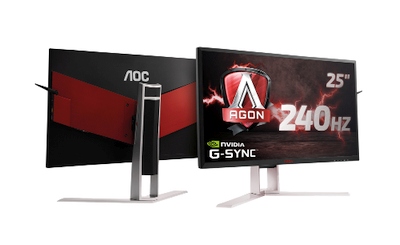 AOC pristatys ypač spartų 240 Hz „AGON“ „G-SYNC“ monitorių AOC pristatys ypač spartų 240 Hz „AGON“ „G-SYNC“ monitorių