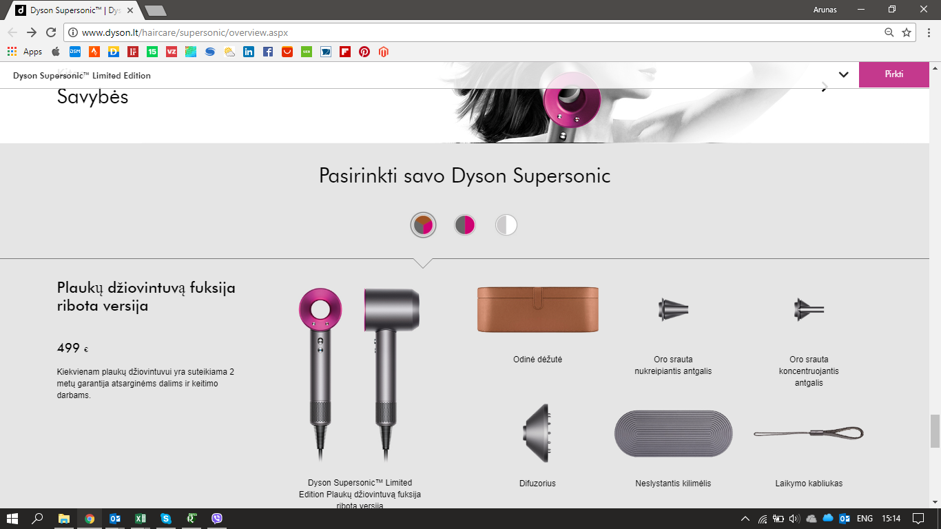 „Dyson“ aktyviai plečia pardavimo kanalus Lietuvoje