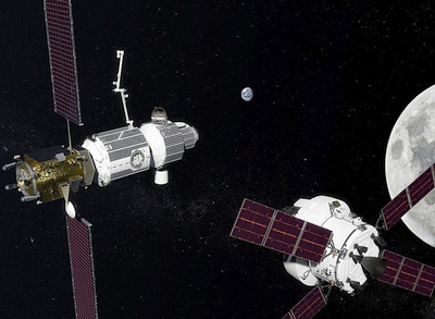 Rusija prisidės prie JAV pastangų sukurti labai svarbią Mėnulio kosminę stotį