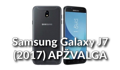 „Samsung Galaxy J730 (2017)“ apžvalga