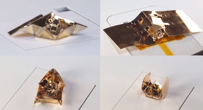 Robotų origami – mažytis robotas apsivelka vis naują korpusą Robotų origami – mažytis robotas apsivelka vis naują korpusą