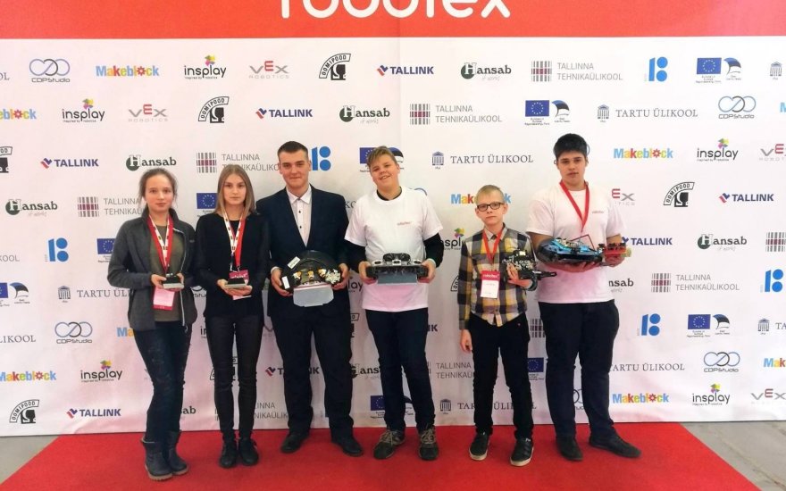 Panevėžio robotistai pateko į stipriausių penketuką Europoje Panevėžio robotistai pateko į stipriausių penketuką Europoje