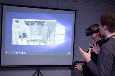 VGTU studentai virtualioje realybėje prikėlė Gedimino sapną