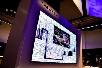 „Samsung“ pristatė beveik 4 metrų įstrižainės televizorių „Samsung“ pristatė beveik 4 metrų įstrižainės televizorių