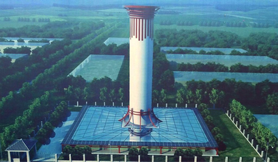 Kinija pastatė didžiausią pasaulyje oro valiklį