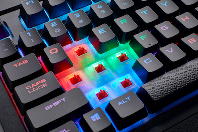 „Corsair“ išleidžia skysčiui atsparią „K68 RGB“ mechaninę klaviatūrą „Corsair“ išleidžia skysčiui atsparią „K68 RGB“ mechaninę klaviatūrą
